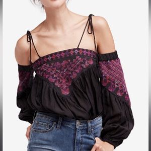 Free people off the shoulder top